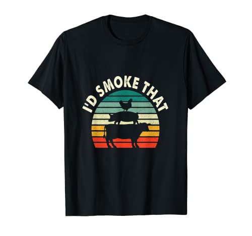 Photo de Cadeau humoristique I'd Smoke That T-Shirt