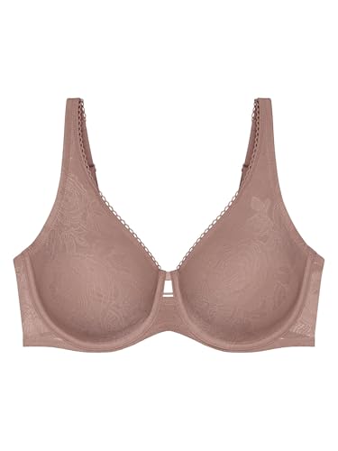Triumph Wild Rose Sensation Sujetador Reductor, Mousse de Chocolate, 95D para Mujer