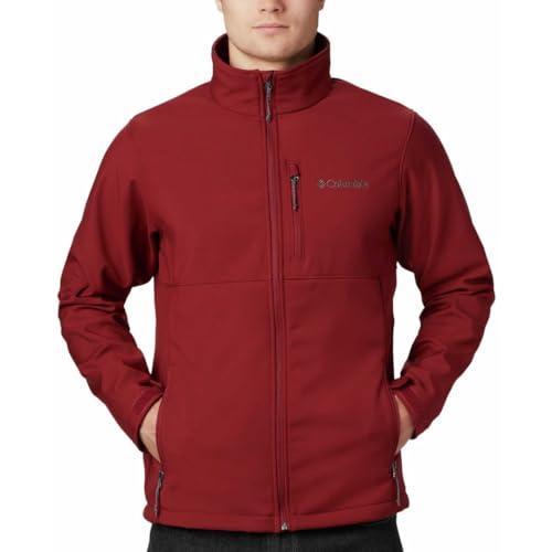 Image of Columbia Men Polyester Short Length Omni-Shield Ascender Softshell Hiking and Trekking Jacket