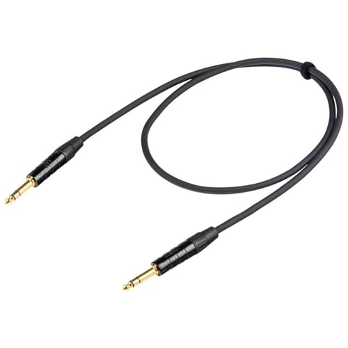 Câble audio jack 6.35 mm mâle mâle droit PROEL chl140lu3 pour guitare