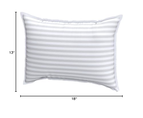 Utopia Bedding UB1163 Toddler Pillow (White, 2 Pack), 13X18 Pillows For Sleeping, Soft And Breathable Cotton Blend Shell thumb #6