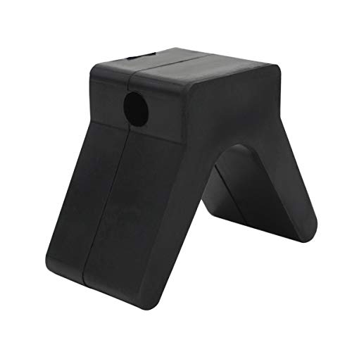 UANOFCN 2 V-Style Marine Bow Stop for Boat Trailers Non Marking Polyurethane 1/2 Mounting Hole Diameter
