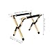 rockible Folding Cooler Stand Ice Box Holder Antislip Sturdy Camping Storage Box Stand Foldable for Picnic BBQ Cooking Outdoor Camping