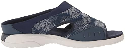 Easy Spirit Women's TRACIEE16 Flat Sandal, Blue 401, 6.5 X-Wide | Image 5