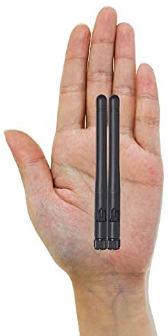 image for Bingfu M.2 WiFi Antenna 2.4GHz 5GHz 5.8GHz 3dBi MIMO RP-SMA Male (2-Pa