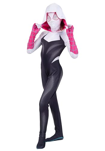 Kid's Spider-Gwen Zentai Suit Costume | Marvel Costumes Medium