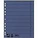 Produktbild Connect Trennblätter A4 230g/qm durchgefärbt blau VE=100 Stück