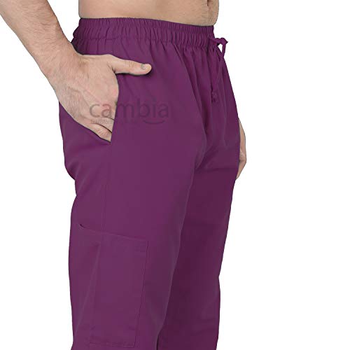 Image of Cambia Scrub Suits for Doctors Men /OT Dress Unisex (XXS, Wine)