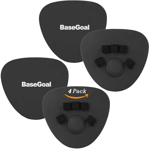 BaseGoal Softhands Schaumstoff-Feldtrainer, Quik-Hände, Schlag-, Baseball-, Infield-Übungen, Zweihände, 4 Packungen (schwarz) BaseGoal Softhands Schaumstoff-Feldtrainer, Quik-Hände, Schlag-, Baseball-, Infield-Übungen, Zweihände, 4 Packungen (schwarz)