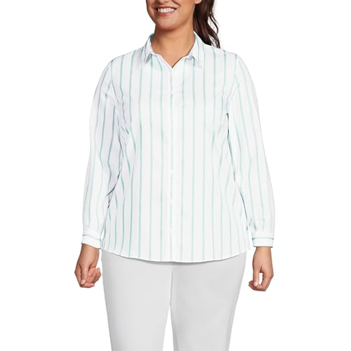 Image of Lands' End Women's Pinwale Cord Long Sleeve Shirt
