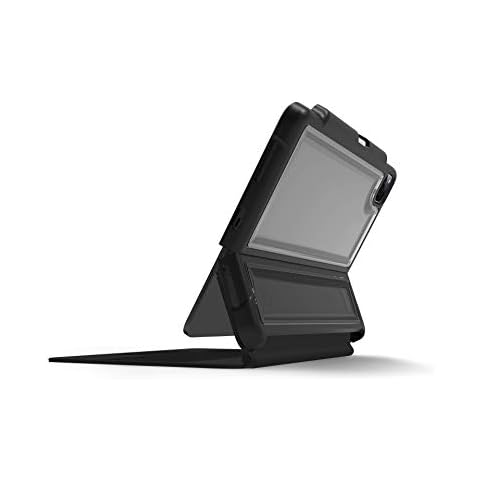 STM Dux Shell Magic Folio for iPad Pro 12.9" 4th Gen/12.9" 3rd Gen - Black (stm-222-295L-01)Case Cover