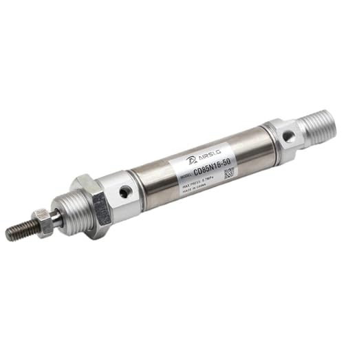 Cilindro neumático de doble efecto C85N10 mini vástago simple con carrera de 20mm 6