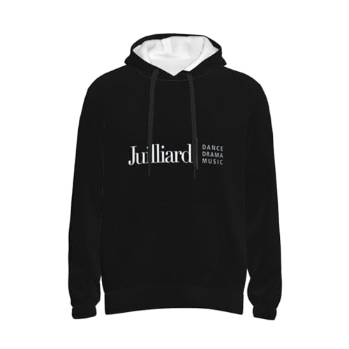 The Juilliard School Men'S Hooded Fleece Sweatshirt Comfortable Men'S T-Shirt