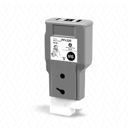 YOUTOP 300ml-MBK PFI-320 PFI320 Ink Tank (2889C001AA) PFI-320MBK Ink Cartridge Replacement for Canon ImagePROGRAF PFI TM-200 TM-205 TM-300 TM-305 Printer