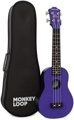 MONKEY LOOP Gorilla Purple Ukelele Soprano