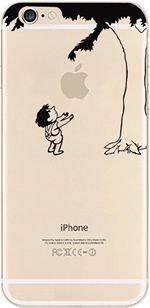 iPhone 6 Plus /6S Plus Case, Deco Fairy Protective Case Bumper[Scratch-Resistant] Translucent Silicone Clear Gel Cover for Apple iPhone (Child Want Apple for iPhone 6 Plus)