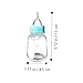 Toyvian 2PCS Silicone Kitten Feeding Bottles Puppy Milk Feeder Replaceable Nipples Small PET Nursing Bottles for Newborn Kittens and Puppies