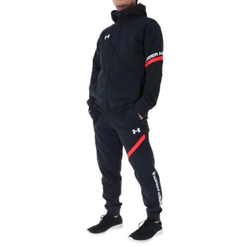 [Under Armour Inc.] �W���[�W �����Y �㉺�Z�b�g �A���_�[�A�[�}�[ 6015053 �u���b�N XL�T�C�Y