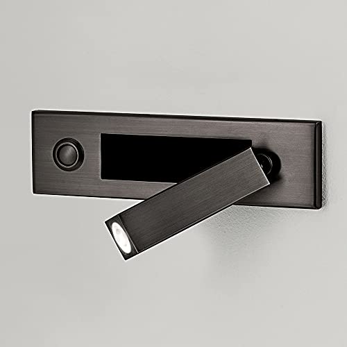 Projecteur de tête de lit d'hôtel orientable pour lire au lit sans fatigue