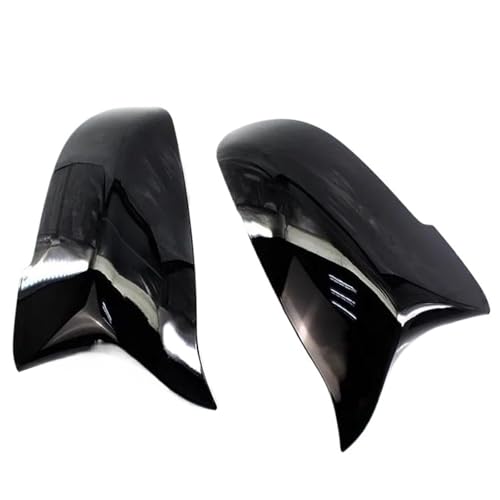 Coques de rétroviseurs pour BMW F10 F11 F06 F01 couvercle rétroviseur noir brillant