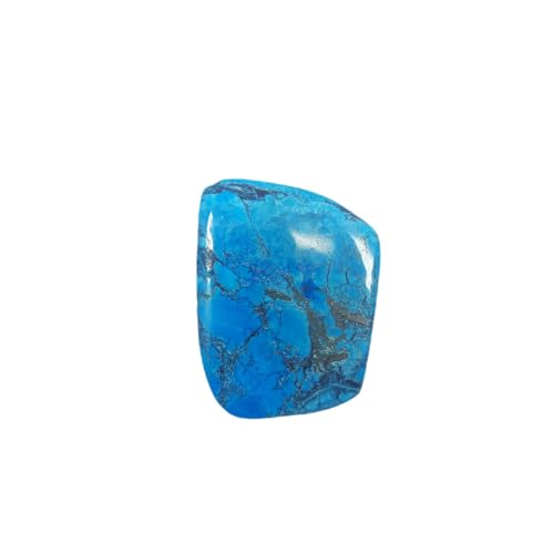 Turquoise naturelle cabochon 39x30mm pierre gemme en vrac pour bague et collier DIY