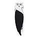 Produktbild CKB Ltd® OWL Bottle Opener Eule Flaschenöffner Professional Kellner Korkenzieher Weinflaschenöffner Edelstahl mit schwarzem Silikon Griff Folienschneider | Neuheit Design