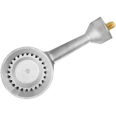 DaYvlen Heavy Cast Iron Propane Burner with Brass Fitting Orifice for Bayou Classic Gas cookers Cover