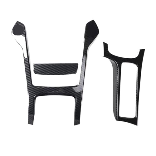 ILTNATMLE ABS Car Styling Compatible With Ford MONDEO CHIA-X 2011 LHD Dashboard Central Console Decoration Trim Cover Moldings(W
