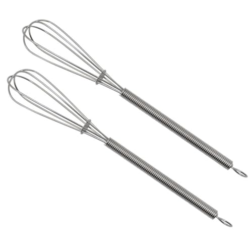 Kichvoe Mezclador de Tinte para Cabello Fácil de Almacenar y Cómodo de Sostener de Acero Inoxidable, 2 Piezas Adecuado para Peluquerías y Profesionales