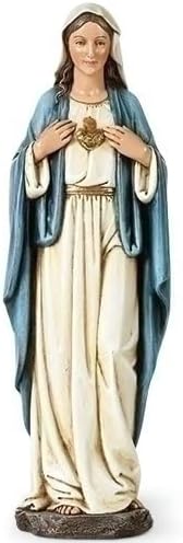 Renaissance Collection Joseph's Studio by Roman Exclusive Immaculate Heart of Mary Figurine, 10-Inch - Image 2