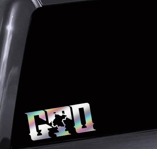 Miniatura 2 de GTO Oil Slick - Calcomanía holográfica con emblema de la bandera de México, para automóvil, camión, SUV, ventana, calcomanías de Estados Unidos,