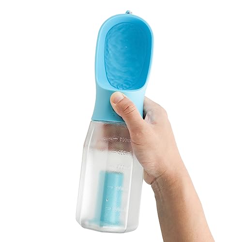 Convenient 3in1 Pet Water Bottle Food Container + Replaceable Waste Bags Safe Bpafree Material with Scale Markings for Easy Usage  Hvahe  Cucciolini Doodles Convenient 3 in 1 pet water bottle food container + replaceable waste bags safe bpa free material with scale markings for easy usage  hvahe   cucciolini doodles