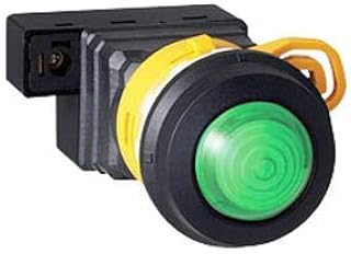 IDEC - EU2B-YL1116CDG - LED Panel Mount Indicator, Green, 115 V, 30 mm, NEMA 4X
