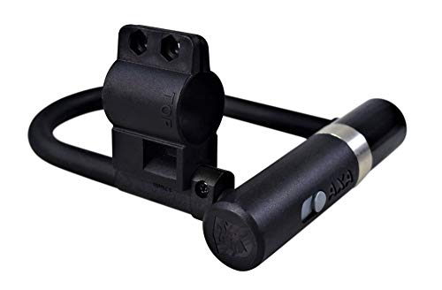 Axa 005155 Newton Mini U-Lock 14 Mm Shackle And 100Cm X 8Mm Cable With Mounting Bracket U Lock #TOP6