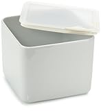 Porzellan, Polypropylen Arzberg Form 3330 Küchenfreunde Frischebox mit Kunsstoffdeckel 15 x 15cm hoch, transparent