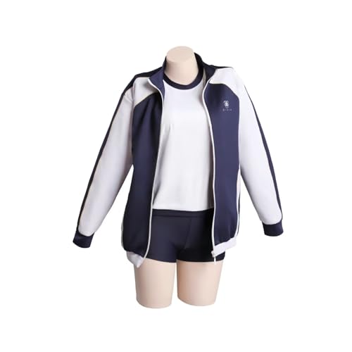 [DOKITOKI] 下江 コハル 浦和 ハナコ アズサ ヒフミ コスプレ 衣装 単独の体操着 トリニティ総合学園 ブルアカ コスプレ用衣装 コスチューム 仮装 cosplay Lのサムネイル