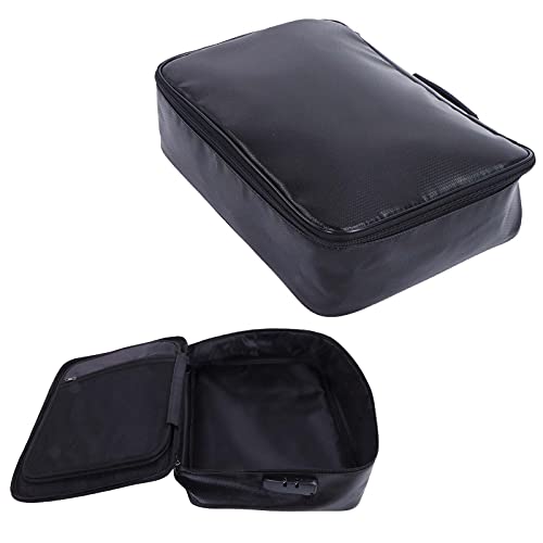 Portable Document Bag, Fireproof, Waterproof File Organiser for Home Office Use2