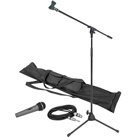 Chord Microphone and Stand Kit with Bag Cover