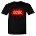 Produktbild AC/DC Power Up Cover - Organic Herren-Shirt - Nachhaltig - ACDC Shirt - Power Up Fan-Shirt - 100% Baumwolle - Langlebig und robust - Backprint - Schwarz - L