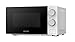 Cookology 20L Freestanding Microwave - 700W Power - 24.5cm Turntable - 5 Power Modes & Easy‑to‑Use Dial Timer - Quick Defrost Setting - White