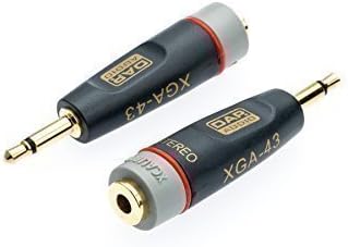 3.5mm Stereo Jack Socket to 3.5mm Mono Jack Plug XGA43 QTY x 1