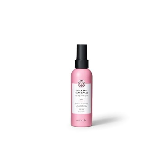 Maria Nila Quick Dry Heat Spray - Snabbtorkande Lätt Spray som Skyddar Håret Mot Värme. 100% Veganskt. Sulfatfritt och Parabenfritt.