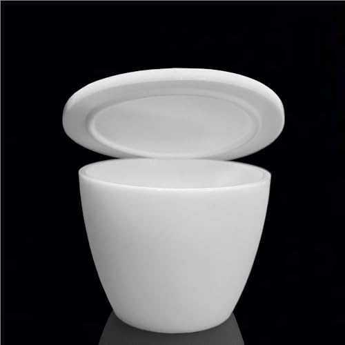 Creuset en alumine anti contamination avec couvercle pour fusion propre Model10
