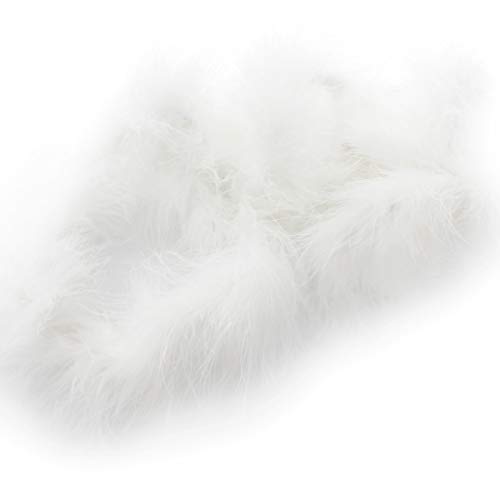 Full Marabou Feather Boa - 2 Yards - White #TOP10