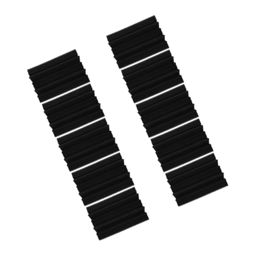 Paneles Acústicos BESPORTBLE 10 piezas para absorción de sonido de baja frecuencia, Acolchado para pared para insonorización en estudio, oficina y gimnasio miniatura 1