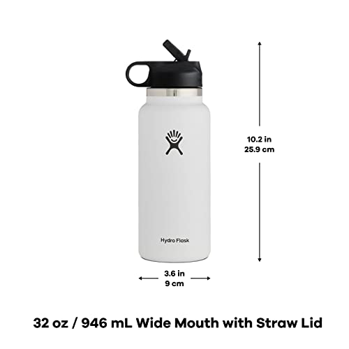 Image of Hydro Flask 32 OZ Wide Mouth Straw LID RAIN