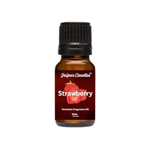 Image of Fragrance Oil | 15 ml | Aroma Oil for Home Fragrance | Best for Aromatherapy | Use in Diffusers, Candles, Air Fresheners (30ML, Vanilla, Strawberry)
