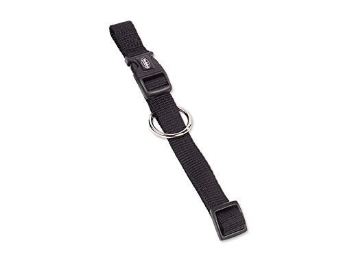 Nobby Halsband Classic, schwarz L: 30-45 cm, B: 15 mm, 1 Stück