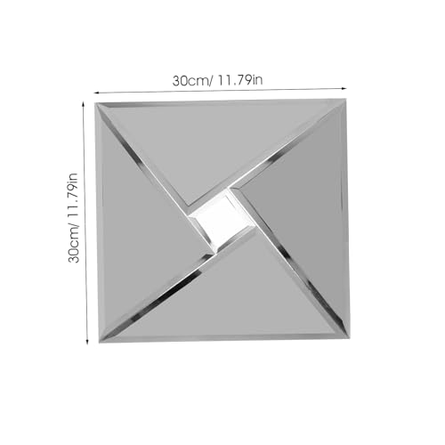 DECOMELODY 鏡面装飾ル 粘着式アートウォールル キッチン 浴室 プール背景 壁面装飾パネル 対応