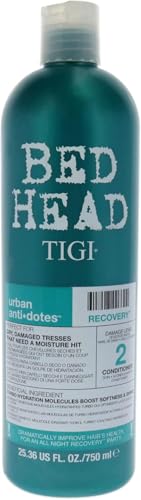 Bed Head by TIGI Urban Antidotes Recovery Moisturizing Conditioner for Dry & Damaged Hair, Intensive Hydration, 25.36 fl oz